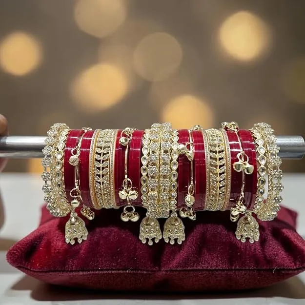 Traditional Bridal Bangle Set