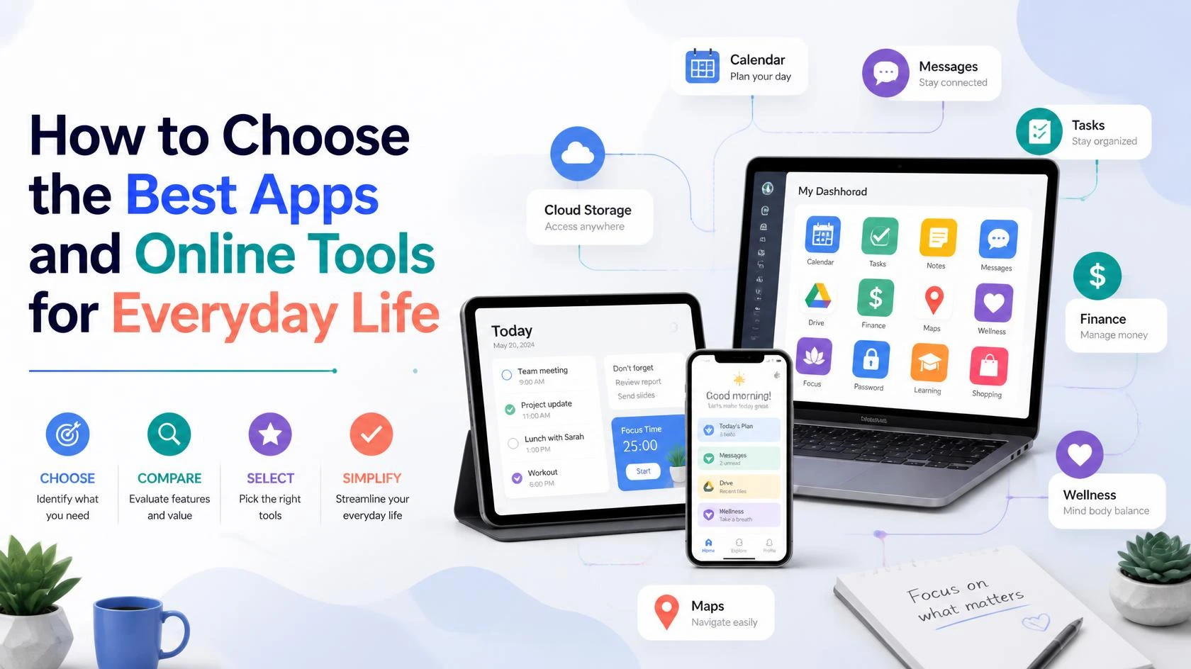 How to Choose the Best Apps and Online Tools for Everyday Life